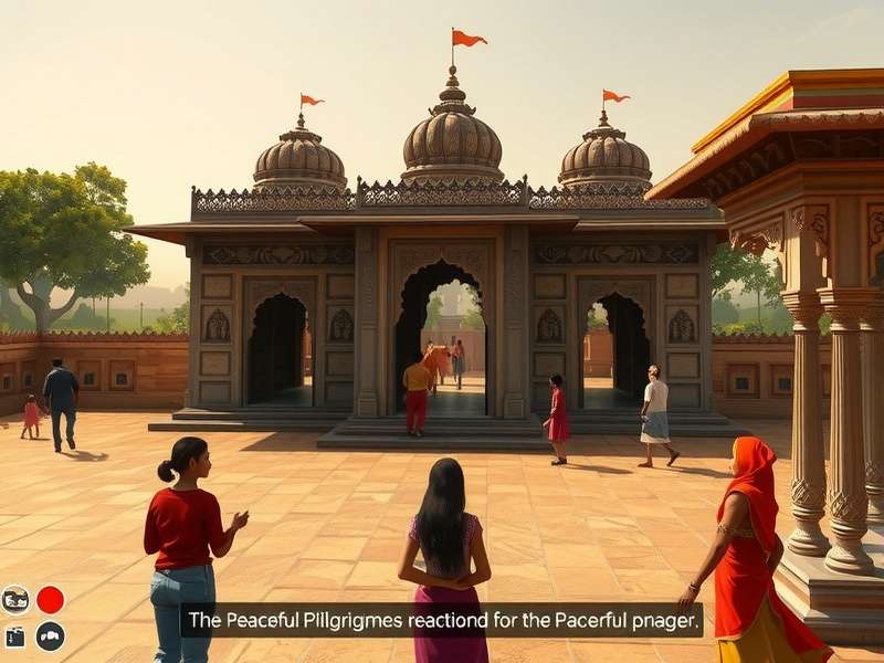 Peaceful Pilgrimage India community features and player interactions